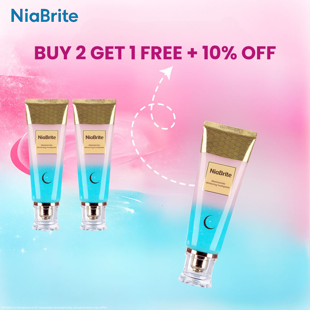 NiaBrite Niacinamide Whitening Toothpaste