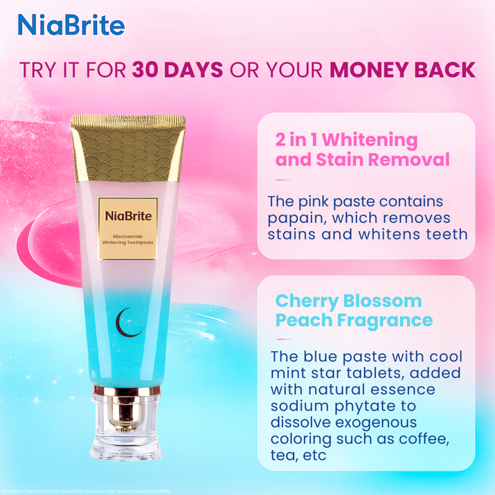 NiaBrite Niacinamide Whitening Toothpaste