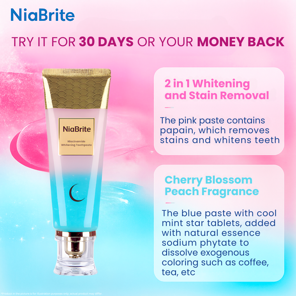 NiaBrite Niacinamide Whitening Toothpaste